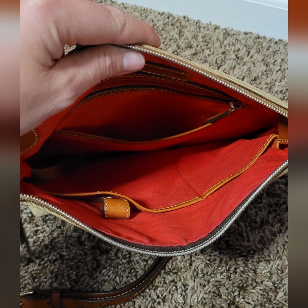 Authentic Dooney And Bourke Crossover Florentine … - image 4